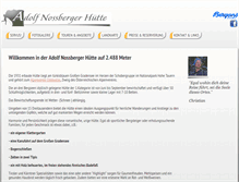 Tablet Screenshot of nossberger.at